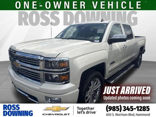 White Diamond Tricoat 2014 Chevrolet Silverado 1500 High Country