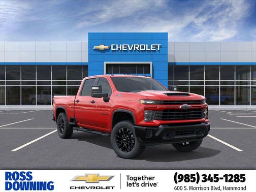 Red Hot 2026 Chevrolet Silverado 2500 Custom