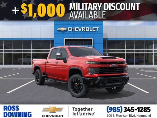 Red Hot 2026 Chevrolet Silverado 2500 Custom