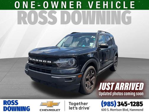 Shadow Black 2021 Ford Bronco Sport Outer Banks