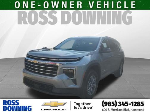 Sterling Gray Metallic 2025 Chevrolet Traverse LT