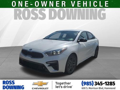 Snow White Pearl 2021 Kia Forte GT-Line