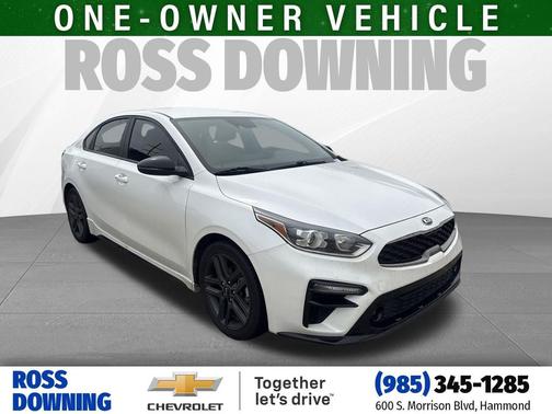 Snow White Pearl 2021 Kia Forte GT-Line