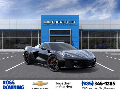 Black 2026 Chevrolet Corvette E-Ray Coupe, 1LZ, RWD