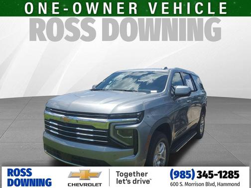 Sterling Gray Metallic 2025 Chevrolet Tahoe LT