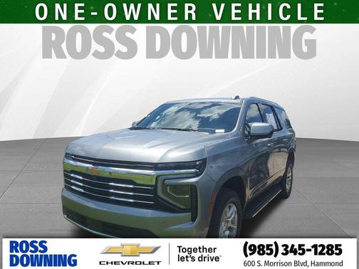 Sterling Gray Metallic 2025 Chevrolet Tahoe LT