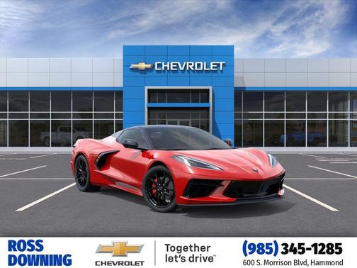 Torch Red 2026 Chevrolet Corvette Stingray w/1LT