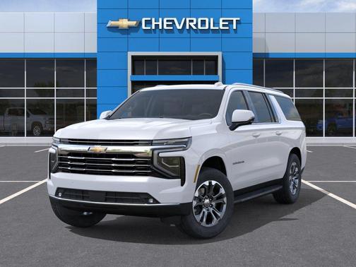 Summit White 2026 Chevrolet Suburban LT