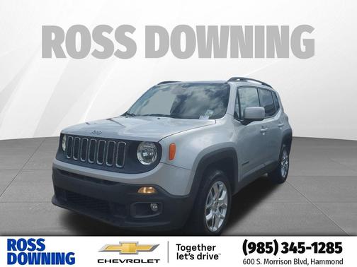 Glacier Metallic 2015 Jeep Renegade Latitude