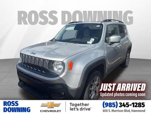 Glacier Metallic 2015 Jeep Renegade Latitude