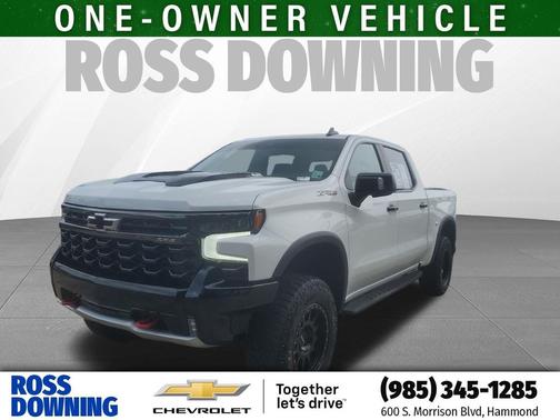 Summit White 2023 Chevrolet Silverado 1500 ZR2