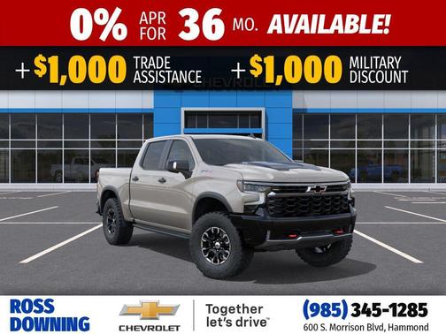 White Sands 2026 Chevrolet Silverado 1500 ZR2