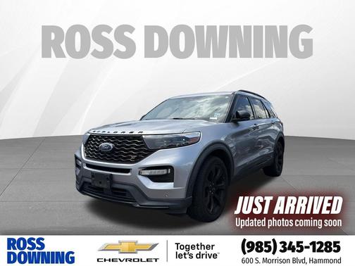 Iconic Silver Metallic 2021 Ford Explorer ST