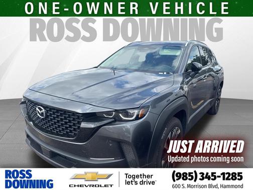 Machine Gray Metallic 2025 Mazda CX-50 Hybrid Premium Plus Package