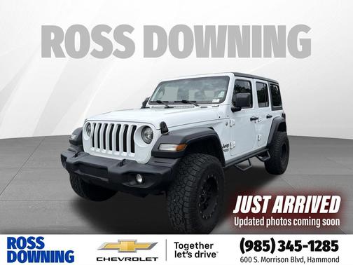 Bright White Clearcoat 2020 Jeep Wrangler Unlimited Sport