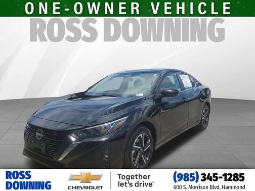 Super Black 2024 Nissan Sentra SV