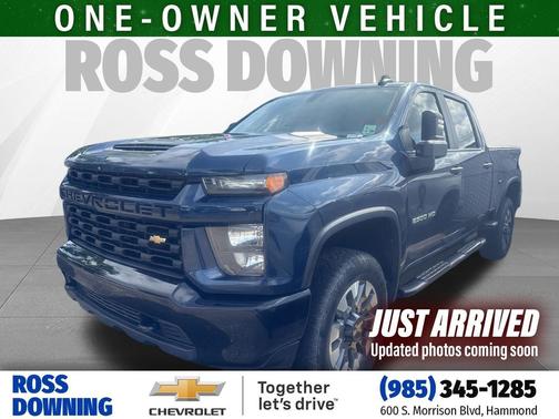 Northsky Blue Metallic 2022 Chevrolet Silverado 2500 Custom