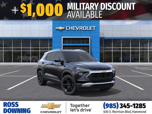 Black Metallic 2026 Chevrolet Trailblazer LT
