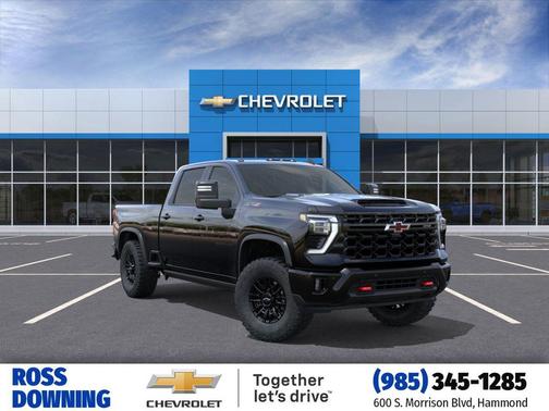 Black 2026 Chevrolet Silverado 2500 Crew Cab, Standard Bed, XR2, 4WD