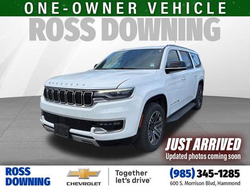 Bright White Clearcoat 2023 Jeep Wagoneer L Series II 4x4