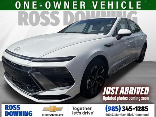 Serenity White 2025 Hyundai SONATA SEL