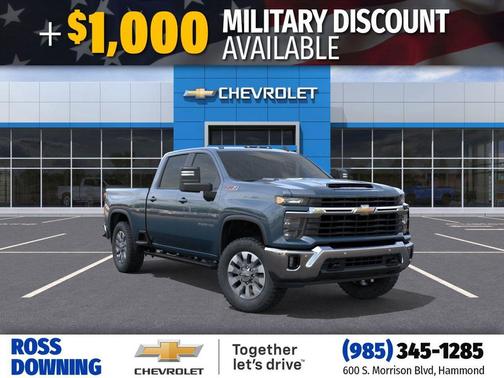 Lakeshore Blue Metallic 2026 Chevrolet Silverado 2500 LT