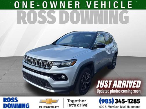 Silver Zynith Metallic Clearcoat 2025 Jeep Compass Limited