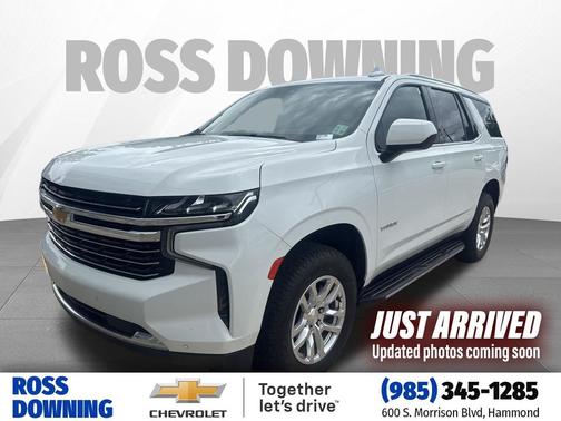 Summit White 2022 Chevrolet Tahoe LT