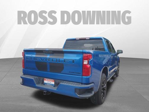 Glacier Blue Metallic 2022 Chevrolet Silverado 1500 Custom