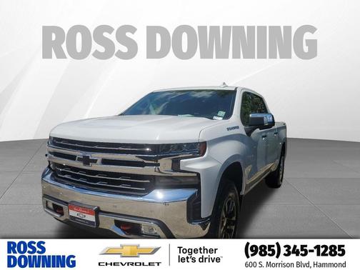 Summit White 2021 Chevrolet Silverado 1500 LTZ