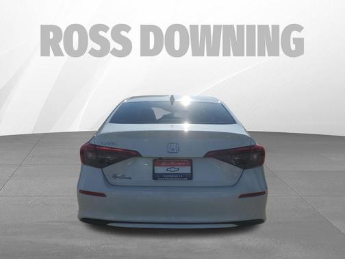 Platinum White Pearl 2022 Honda Civic LX