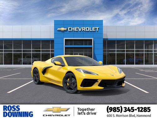 Competition Yellow Tintcoat Metallic 2026 Chevrolet Corvette Stingray w/1LT
