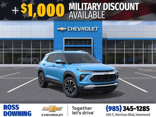 Marina Blue Metallic 2026 Chevrolet Trailblazer LT