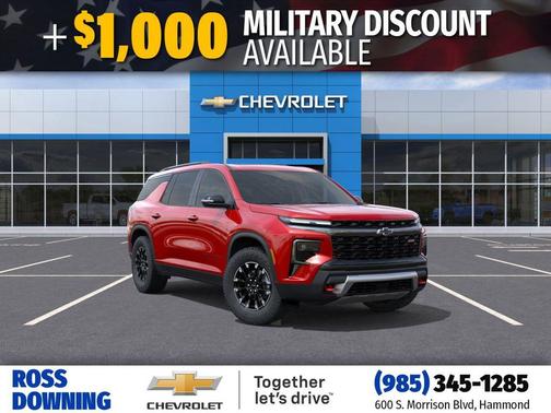 Radiant Red Tintcoat 2026 Chevrolet Traverse AWD Z71