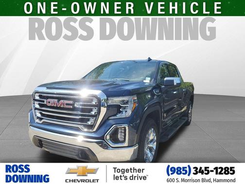 Pacific Blue Metallic 2020 GMC Sierra 1500 SLT