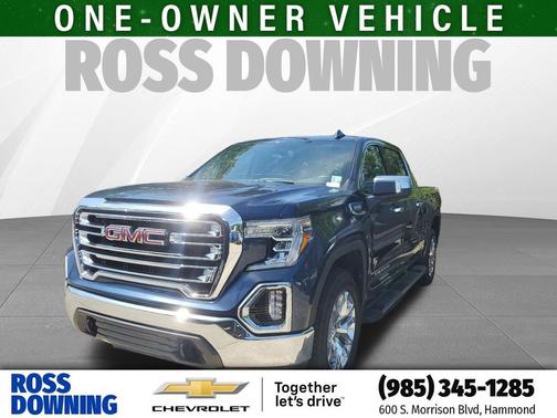Pacific Blue Metallic 2020 GMC Sierra 1500 SLT