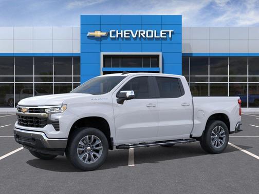 Summit White 2026 Chevrolet Silverado 1500 LT