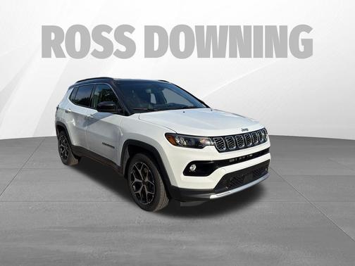 Bright White Clearcoat 2025 Jeep Compass Limited