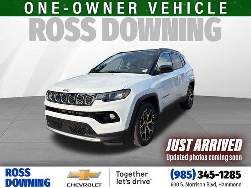 Bright White Clearcoat 2025 Jeep Compass Limited