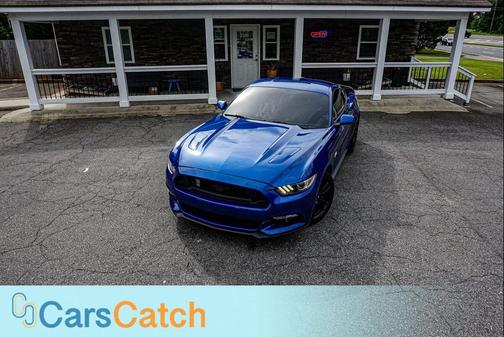 LIGHTNING BLUE 2017 Ford Mustang GT Premium
