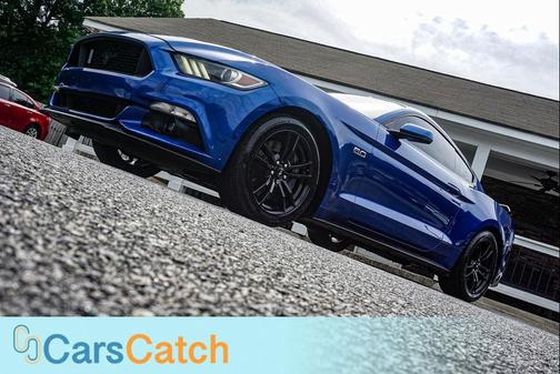 LIGHTNING BLUE 2017 Ford Mustang GT Premium