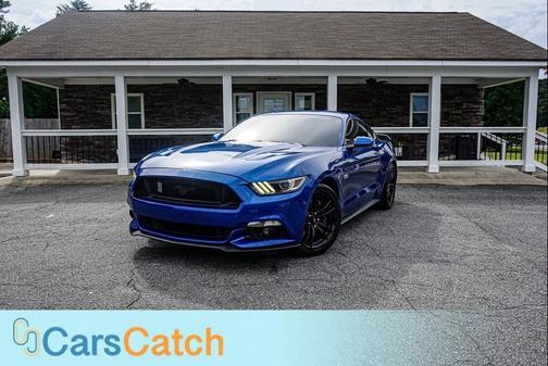 LIGHTNING BLUE 2017 Ford Mustang GT Premium