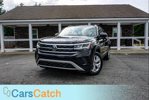 Deep Black Pearl 2021 Volkswagen Atlas Cross Sport 2.0T S