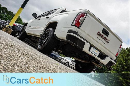 Summit White 2021 GMC Canyon Elevation Standard