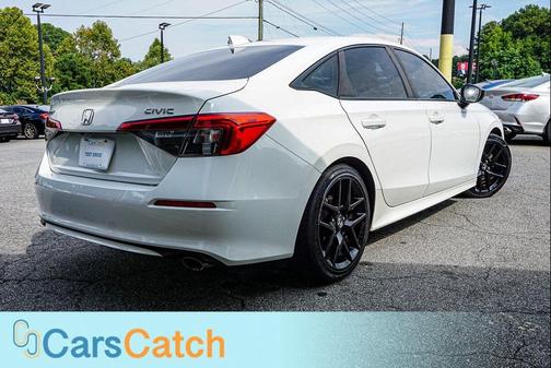 Platinum White Pearl 2022 Honda Civic Sport
