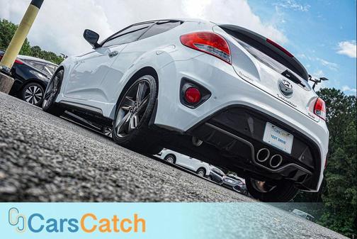 Elite White Pearl 2015 Hyundai Veloster Turbo