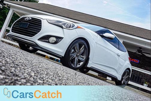 Elite White Pearl 2015 Hyundai Veloster Turbo
