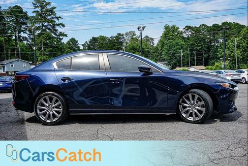 Deep Crystal Blue Mica 2019 Mazda Mazda3 FWD w/Select Package