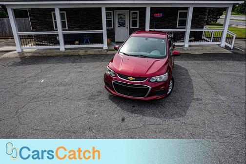 Cajun Red Tintcoat 2019 Chevrolet Sonic LT