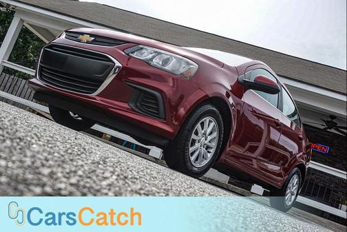 Cajun Red Tintcoat 2019 Chevrolet Sonic LT